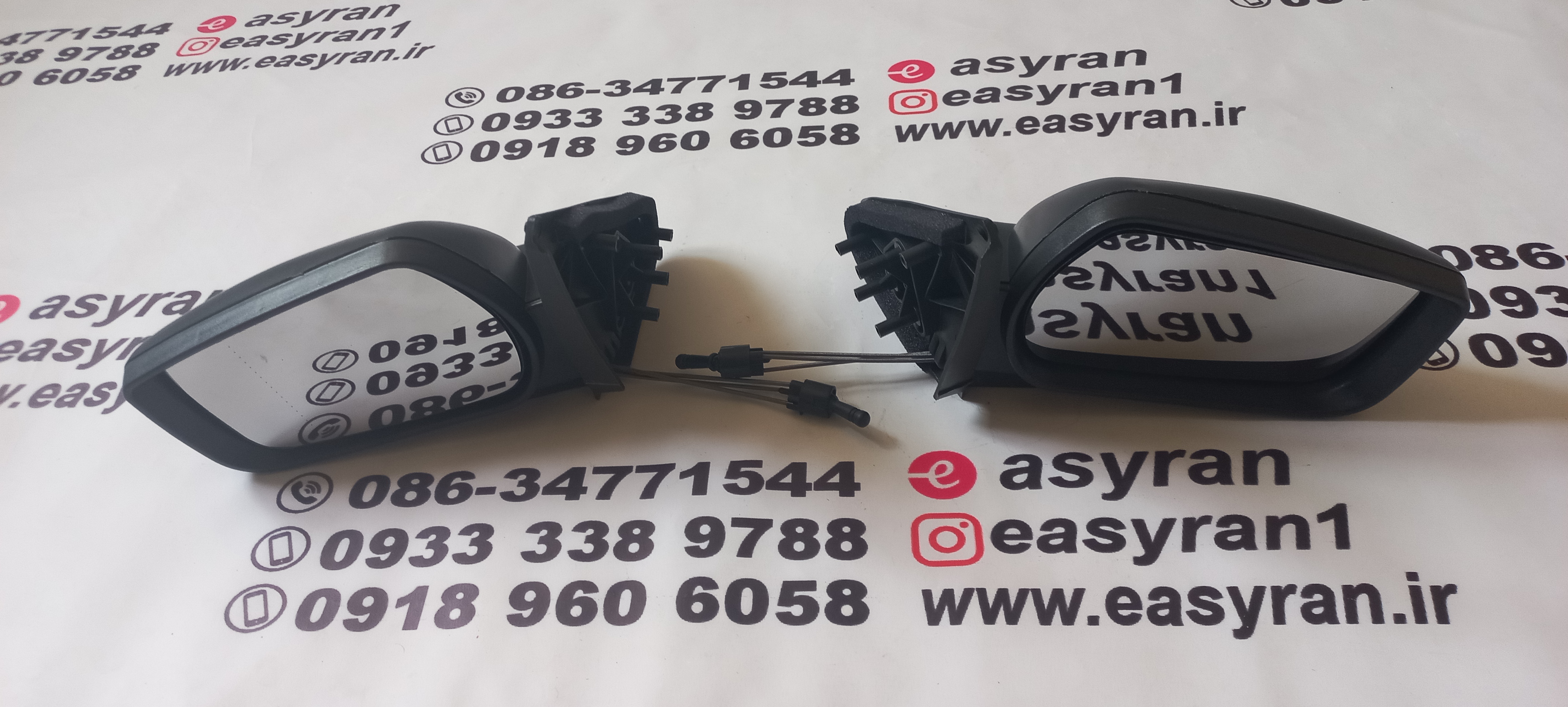آیینه پژو ۴۰۵(آر دی، روآ) خرگوشی دستی چپ و راست(سمت راننده و شاگرد)