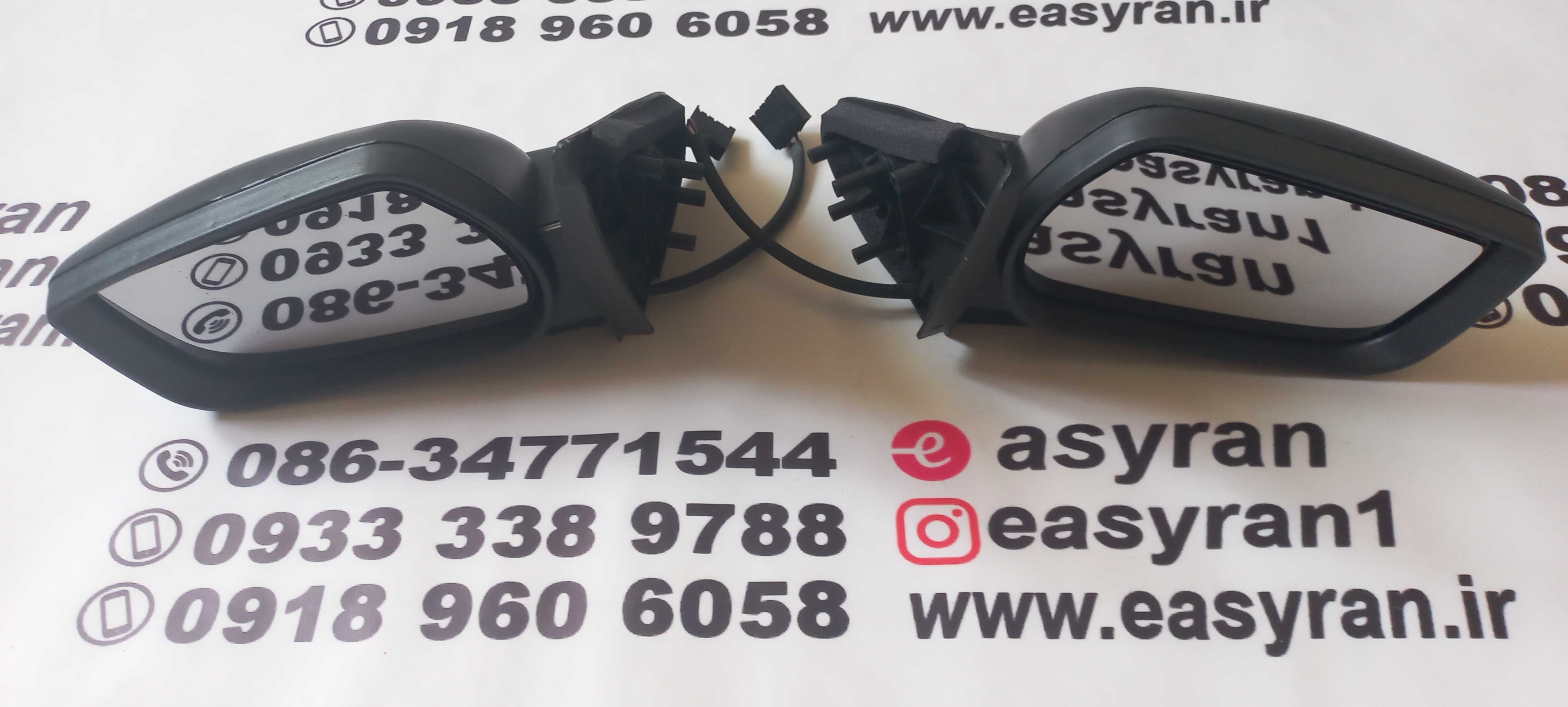 آیینه پژو ۴۰۵ خرگوشی برقی چپ و راست(سمت راننده و شاگرد)