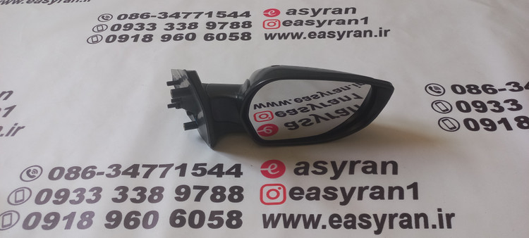 آیینه ساینا و کوئیک برقی اف اف پی کو چپ و راست(سمت راننده و شاگرد)