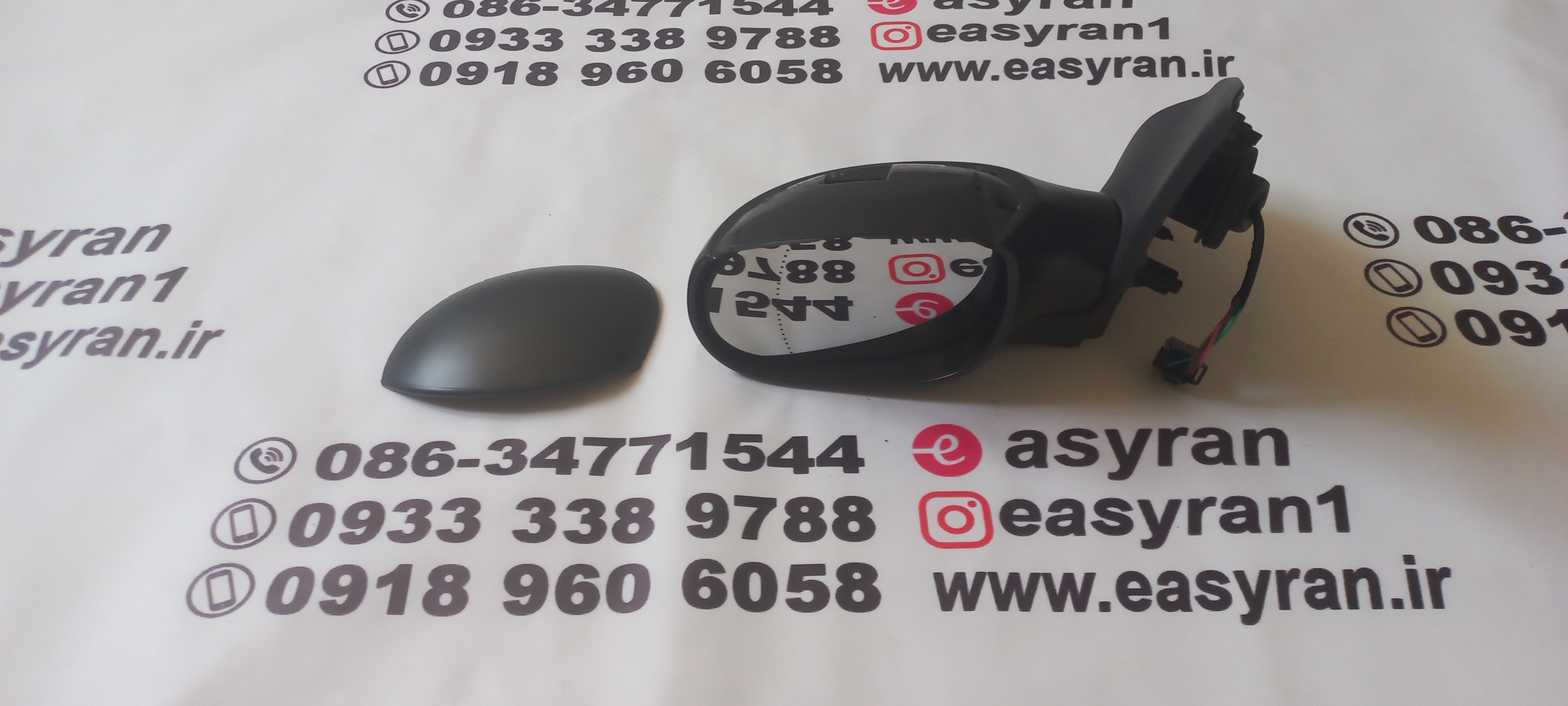 آیینه پژو ۲۰۶ برقی چپ (سمت راننده )