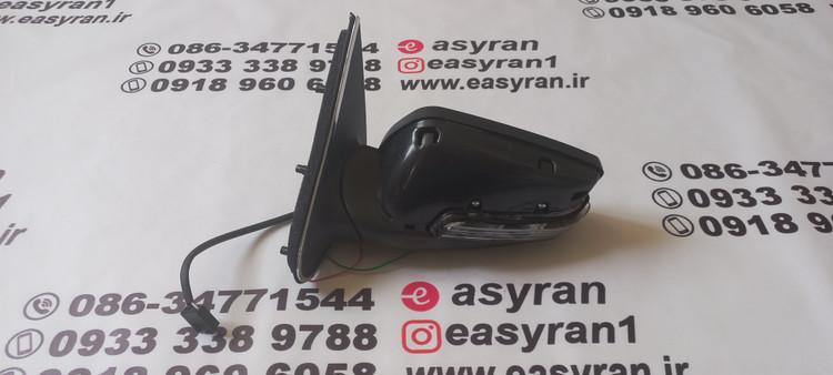 آیینه بغل پژو پارس راهنمادار برقی اف اف پی کو چپ و راست سوکت جدید (سمت راننده و شاگرد)