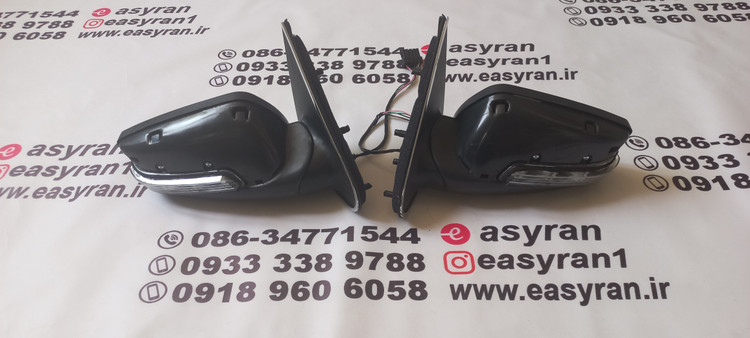 آیینه بغل پژو پارس راهنمادار برقی اف اف پی کو چپ و راست سوکت قدیم (سمت راننده و شاگرد )